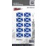 Aufkleber 3D Länder-Flaggen - Schottland 10 Stck. je 30 x 20 mm