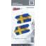 Aufkleber 3D Länder-Flaggen - Schweden Sweden 2 Stck. je 70 x 37 mm