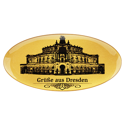 3D-Aufkleber-Dresden